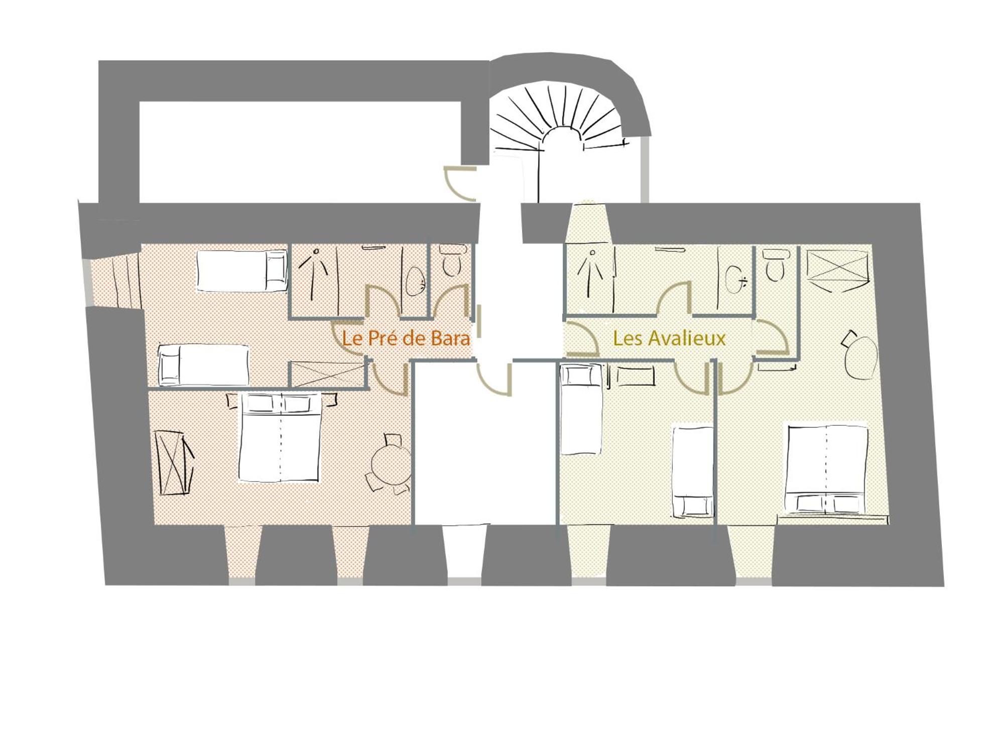Manoir De Questinguy Bed and Breakfast Allineuc Buitenkant foto